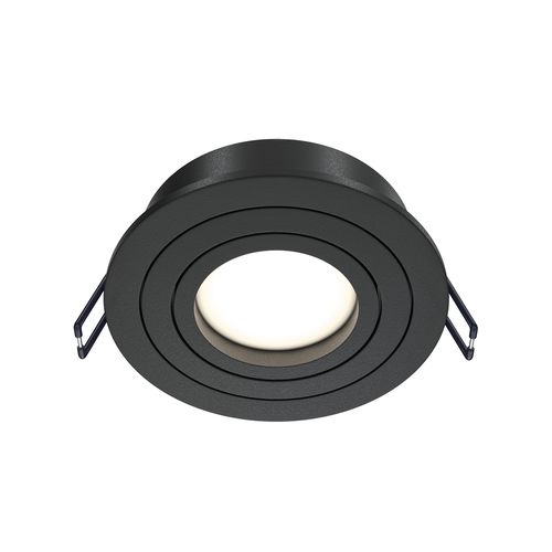 Встраиваемый точечный поворотный светильник MARS R1-BK-GU10