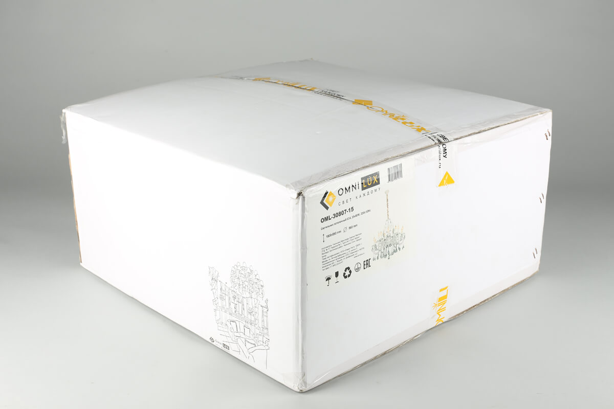 Подвесная люстра Omnilux OML-30807-15