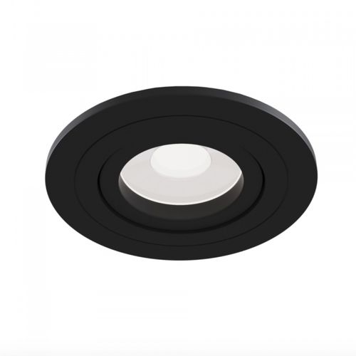 Встраиваемый точечный поворотный светильник MARS R1-BK-GU10