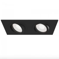 Встраиваемый точечный поворотный светильник MARS Q2-BK-GU10