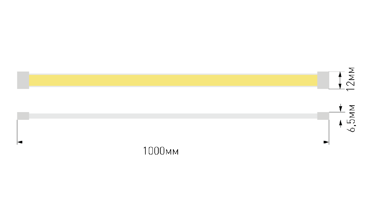 Светодиодная лента SWG PRO 6500К 5м SWG-COB480-24-10-W-67 00-00032313