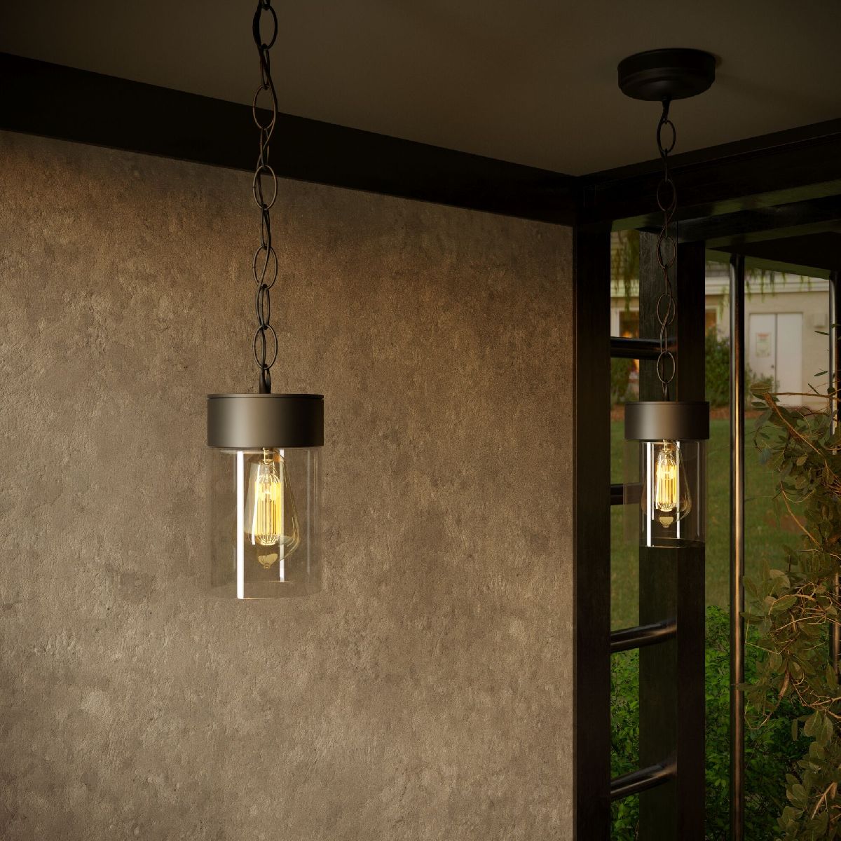 Уличный подвесной светильник Elektrostandard Atrani 35085/H черный 4690389193668 a062519