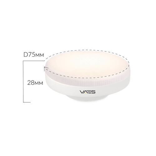 Светодиодная лампа LUMA GX53-12W-M180°-WW (3000K)