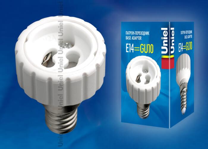 Переходник с цоколя Е14 на G9 (06473) Uniel LH14-G9L