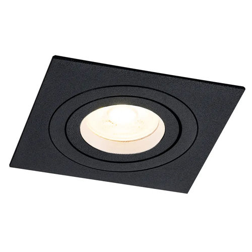 Встраиваемый точечный поворотный светильник MARS Q1-BK-GU10