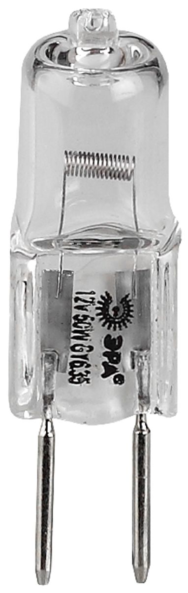 Лампа галогенная Эра GY6.35 50W 3000K GY6.35-JCD-50W-230V C0027374