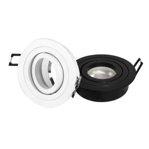 Встраиваемый точечный поворотный светильник MARS R1-WH-GU10