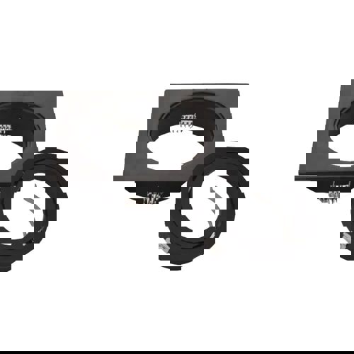 Встраиваемый точечный поворотный светильник MARS Q1-BK-GU10