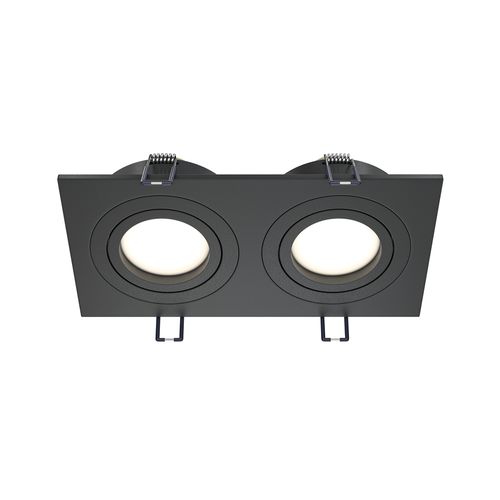 Встраиваемый точечный поворотный светильник MARS Q2-BK-GU10