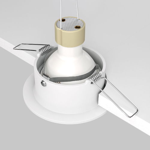 Встраиваемый точечный влагозащищенный светильник AQUA WH-IP65-GU10